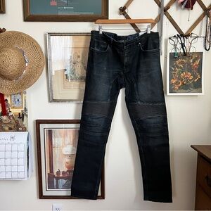 Belstaff Men's Dark Gray Blue Slim Jeans